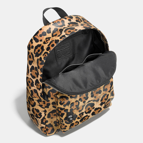 Small Campus Backpack In Wild Beast Print Leather | Women